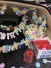 歐妮姿生日場景布置男孩生日氣球道具氛圍女孩布置場景派對裝飾快樂拉花 曬單實拍圖