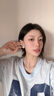 Lnieer925銀耳針煙花耳釘女輕奢小眾氣質(zhì)耳環(huán)2025新款爆款高級感耳飾品 煙花耳釘【925銀針】 曬單實拍圖