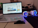 聯想異能者2.0有線電腦音箱迷你小音響小喇叭筆記本電腦桌面家用臺式機USB高音質有源低音炮收款黑色 曬單實拍圖
