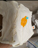 貝瑞加（Babyprints）嬰兒連體衣2件裝初生寶寶夏季薄款包屁衣純棉短袖三角哈衣 黃59 曬單實(shí)拍圖