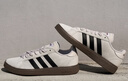 adidas「面包鞋」GRAND COURT BASE 00s休閑低幫板鞋男女阿迪達斯 灰色/黑色/醬紫   37 曬單實拍圖