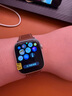 MSSM適用蘋果手表表帶apple watch小牛皮iwatch針扣皮表帶ultra2/S10/9/8/7【咖色】·49/46/45/44MM 曬單實拍圖