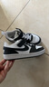 NIKE 耐克童鞋男女童休閑板鞋COURT BOROUGH魔術(shù)貼運(yùn)動(dòng)鞋小童 曬單實(shí)拍圖