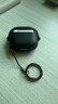 京苑【防開蓋】適用AirPods4保護(hù)套第四代降噪版AirPods Pro二代2/3蘋果耳機(jī)套音樂小子耳機(jī)殼 【全黑色】硅膠軟殼+鎖扣不掉蓋+可做手機(jī)支架+指環(huán) AirPods(第四代)保護(hù)套 曬單實(shí)拍圖