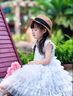 PureShare蓬紗館 女童連衣裙夏季兒童公主裙2025新款禮服生日裙子 冰之舞公主裙 120 曬單實(shí)拍圖