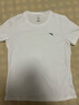 安踏短袖t恤女2025春夏季冰絲速干涼爽透氣女士休閑健身半袖運動(dòng)服飾 7120-2紙莎白 L /170 曬單實(shí)拍圖