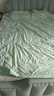 潔麗雅抗菌被子 單人夏被夏季空調(diào)被芯夏涼被 150*200cm米白豆綠 曬單實拍圖