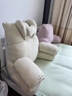 馥棉床上靠背墊床頭靠枕護腰玩手機神器孕婦老人專(zhuān)用可拆洗大靠墊懶人 舒適護腰款—素雅米【可拆洗】 85cm*62cm*45cm 含枕芯 曬單實(shí)拍圖