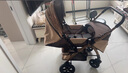 SNZESKE品牌高景觀(guān)嬰兒車(chē)新款遛娃神器新生兒雙向折疊手推車(chē)可坐躺0-3歲 【京倉直發(fā)/次日達】四輪橡膠-卡其 曬單實(shí)拍圖