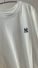 MLB短袖T恤男女時(shí)尚夏季休閑經(jīng)典純色圓領(lǐng)25新款3ATSB0153-50WHS-L 曬單實(shí)拍圖