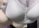 莫代爾冰絲無痕內(nèi)衣女薄款大胸顯小胸聚攏收副乳防下垂無鋼圈美背心文胸 奶油綠【冰絲涼感 告別悶熱】 M 【推薦90-105斤】34/75 曬單實拍圖