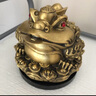 吉善緣 全銅金蟾招財(cái)擺件 三腳金蟬店鋪開業(yè)禮品蟾蜍家居客廳喬遷辦公室 大號(hào)招財(cái)進(jìn)寶 曬單實(shí)拍圖
