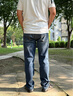 Levi's李維斯男士502經(jīng)典錐形美式復古時尚簡約休閑通勤牛仔長褲 水洗藍 32 (32) 曬單實拍圖