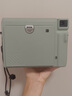 富士（FUJIFILM）立拍立得instax WIDE 400寬幅一次成像相機復(fù)古款相紙膠片相機wide400七夕禮物 WIDE 400綠+水晶殼+相冊 官配+10張白邊相紙 曬單實拍圖
