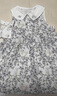 OAK FAMILY夏季新品2025女寶寶無(wú)袖連衣裙文藝娃娃領(lǐng)兒童公主裙 小羊果園 （不含頭飾） 100 cm 曬單實(shí)拍圖