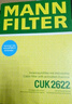 曼牌（MANNFILTER）活性炭空調濾清器/空調濾芯CUK2622科帕奇2.43.2安德拉2.4/3.2 V6 曬單實(shí)拍圖