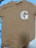 GANTGANT甘特男士套頭上衣休閑百搭純色舒適簡(jiǎn)約印花logo圓領(lǐng)短袖T恤 213暖卡其 S 曬單實(shí)拍圖