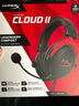 極度未知（HYPERX）Cloud II 颶風(fēng)2黑紅 有線 虛擬7.1環(huán)繞音 聽(tīng)聲辨位 頭戴式電競(jìng)耳機(jī) 適配三角洲行動(dòng) 曬單實(shí)拍圖