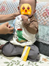巴拉巴拉童裝寶寶t恤打底衫男童女童長袖上衣2025秋裝萌209325100203 曬單實拍圖