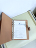 衛美A5活頁(yè)筆記本子帶環(huán)可拆卸大學(xué)生加厚100張文藝精致25K記事本活頁(yè)日記本皮面本個(gè)性創(chuàng  )意可印logo 曬單實(shí)拍圖