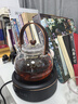 慧茶道 防爆高硼硅玻璃煮茶壺泡茶壺煮茶器家用茶具套裝加厚提梁燒水壺 黑色升級(jí)款電陶爐+胡桃木提梁壺 曬單實(shí)拍圖