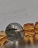 綠幽靈散珠圓珠水晶多寶隔珠手串手鏈diy配珠 【巴西老礦】直徑約10mm/單顆 曬單實(shí)拍圖