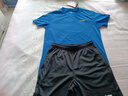 LI-NING KIDS李寧兒童運動(dòng)套裝夏季寬松休閑潮流短袖速干短褲青少年時(shí)尚兩件套 亮彩藍小標速干T恤+速干短褲 150 cm 曬單實(shí)拍圖