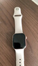 Apple/蘋果 Watch Series 10 智能手表GPS款42毫米玫瑰金色鋁金屬表殼淡桃粉色運(yùn)動(dòng)型表帶S/M MX1R3CH/B 曬單實(shí)拍圖