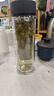 富光男女士雙層玻璃杯 高硼硅玻璃304茶隔水杯子 帶茶隔泡茶杯400ml 曬單實拍圖