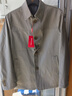 皮爾卡丹100%純棉夾克男士中青年春秋季外套工裝休閑翻領(lǐng)爸爸裝男裝茄克 曬單實(shí)拍圖