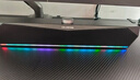 Colorfire七彩虹電腦音響音箱桌面電競游戲無序RGB燈效臺式機(jī)筆記本適用低音炮有線喇叭3.5mm接口CF100 黑色 曬單實拍圖