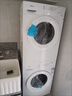 美的（Midea）洗烘套裝10KG滾筒洗衣機+熱泵烘干機 巴氏除菌除螨除毛絮神器毛白色套裝 家電補貼 MG100V11FPRO+MH100V11F 曬單實拍圖