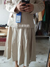 伯德小姐米色西裝套裙女大學(xué)生教資面試職場正裝通勤西服外套 TZ267 米色百褶裙套裝 S 適合90-100斤可穿 曬單實拍圖