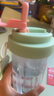 COOKSS水杯塑料杯大容量運動水杯男女戶外健身水杯帶濾網(wǎng)600ml 曬單實拍圖