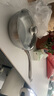 不銹鋼雪平鍋寶寶嬰兒輔食鍋家用不粘鍋多功能小炒鍋奶鍋 單柄雪平鍋【帶蓋】 24cm 曬單實拍圖