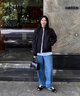 大力水手戶外休閑立領(lǐng)夾克男士春秋款寬松潮牌美式工裝外套 DJ08軍綠XL 曬單實拍圖