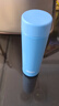 膳魔師（THERMOS）日本原裝進(jìn)口膳魔師迷你保溫杯女生可愛口袋杯超小巧保冷水杯JOJ 湖藍(lán)色 120ml 曬單實(shí)拍圖