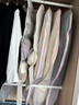 EACHY衣服防塵罩加厚西服大衣防塵罩羽絨服衣物防塵袋掛衣袋-粉大5個裝 曬單實拍圖