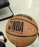 Wilson威爾勝NBA絕塵系列ENCORE PLUS防塵皮革室外神器成人比賽7號(hào)籃球 曬單實(shí)拍圖