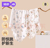 婧麒（JOYNCLEON）嬰兒包單新生兒初生寶寶薄款夏季產(chǎn)房純棉襁褓包巾包被四季7A抗菌 林間小鹿【7A抗菌 精梳純棉】 85*85cm 曬單實拍圖