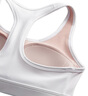 耐克（NIKE）SWOOSH鄭欽文同款女子速干襯墊內(nèi)衣秋季中強(qiáng)度支撐DX6822 100白/淡紫粉/黑 M 曬單實(shí)拍圖