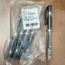 uni三菱（uni）UM-153耐水速記中性筆1.0mm 簽字筆書寫順滑 雙珠水筆 黑色 5支裝 曬單實(shí)拍圖