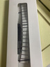 MSSM適用華為手表表帶GT5/5pro/GT4表帶41/42表盤(pán)白晶仿陶瓷鏈式透氣女士表帶 銀色18mm 曬單實(shí)拍圖