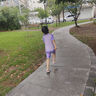 安踏兒童裝女童泳衣防曬抗氟分體泳裝小學(xué)生游泳套裝3825332485 曬單實(shí)拍圖