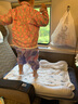 何健弓兒童旅行充氣床嬰兒睡床高鐵睡覺(jué)神器汽車后座充氣床墊便攜可折疊 灰藍(lán)色【兒童單人充氣床】 【配干電池圓形充氣泵】 曬單實(shí)拍圖
