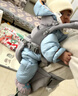 ergobaby美國(guó)二狗背帶嬰兒背帶柔軟breeze舒適透氣新生兒四季通用抱娃神器 曬單實(shí)拍圖