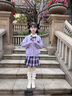 女童春秋連衣裙2025新款兒童春裝jk套裝小女孩庫洛米長(zhǎng)袖衣服裙子 庫洛米三件套【長(zhǎng)袖+襯衫+裙子】 150 曬單實(shí)拍圖