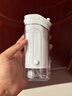 帝優(yōu)美沖牙器便攜式洗牙器水牙線(xiàn)聲波潔牙器 正畸敏感家用口腔清潔預防牙結石 禮物送男女朋友實(shí)用 【升級沖力大小可調節】T8月光霧白 4支噴頭 曬單實(shí)拍圖