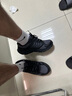斯凱奇（Skechers）暮光鞋丨2025新品運(yùn)動(dòng)跑鞋男款高回彈輕質(zhì)吸震綁帶休閑鞋跑步鞋 男款-黑色/炭灰色/BKCC 42 曬單實(shí)拍圖