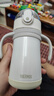 膳魔師（THERMOS）兒童水杯把手保溫杯316L不銹鋼雙蓋直飲杯吸管杯便攜兩用禮物TCKE 曬單實拍圖